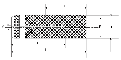 MS - Messingdübel Illustration MS - Messingdübel Illustration
