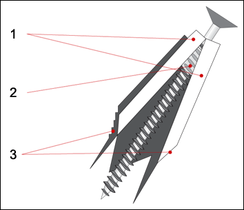 XL - Dübel Illustration