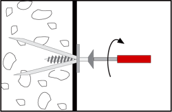 XL - Dübel Illustration