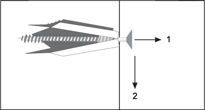 XL - Dübel Illustration